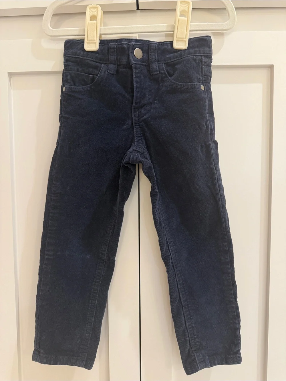 Mayoral Slim Fit Cord Pant in Navy 2T